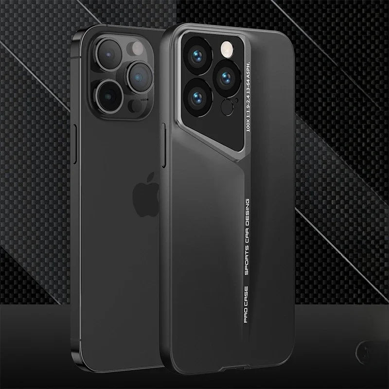 Frosted Shockproof Hard Case for iPhone