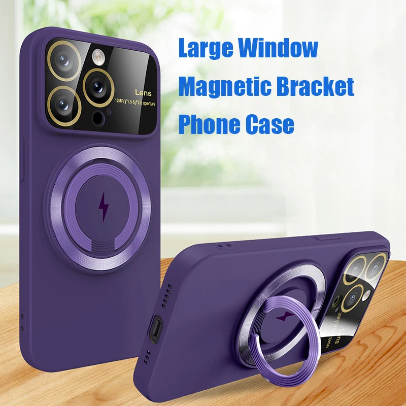 Magnetic Ring Shockproof Case for iPhone