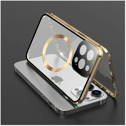 Full Sealed Metal Border Case for iPhone