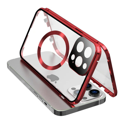 Full Sealed Metal Border Case for iPhone