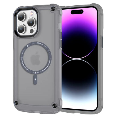 Matte Shockproof Clear Case for iPhone