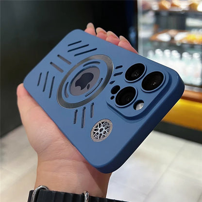 Lens Protective Frosted Cutout Case For iPhone