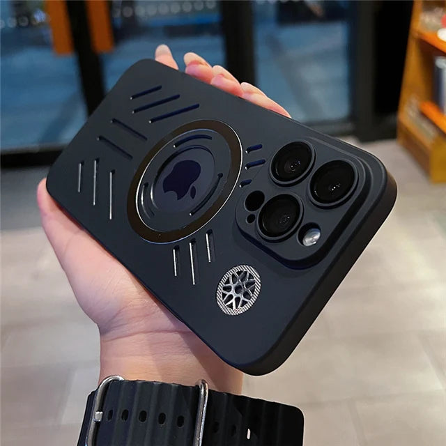 Lens Protective Frosted Cutout Case For iPhone