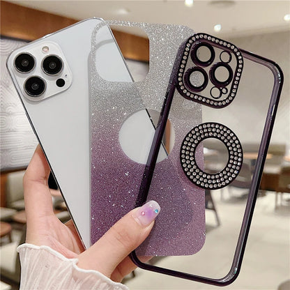 Plating Gradual Flash Case For iPhone