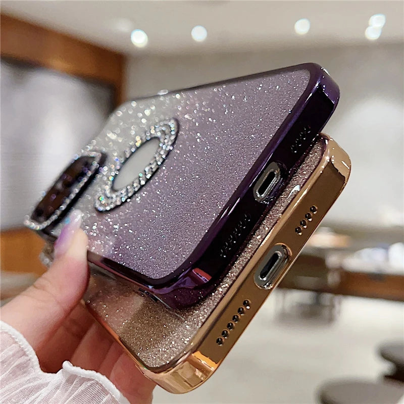 Plating Gradual Flash Case For iPhone