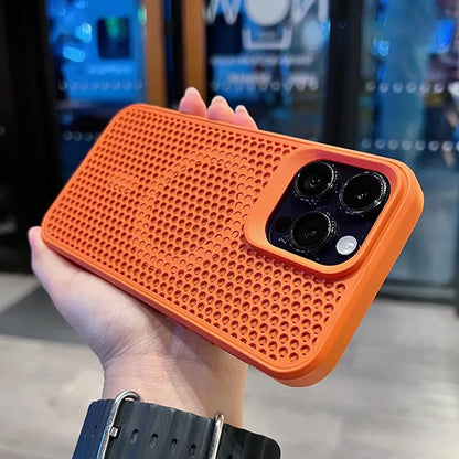 Breathable Cooling Hard Case For iPhone