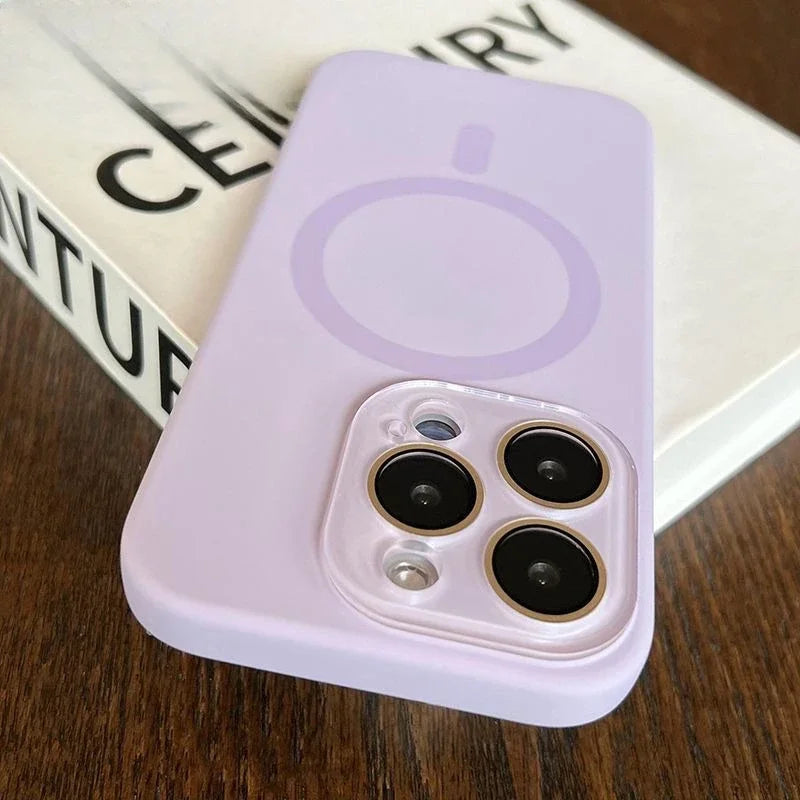 Lens Protection Silicone Case for iPhone