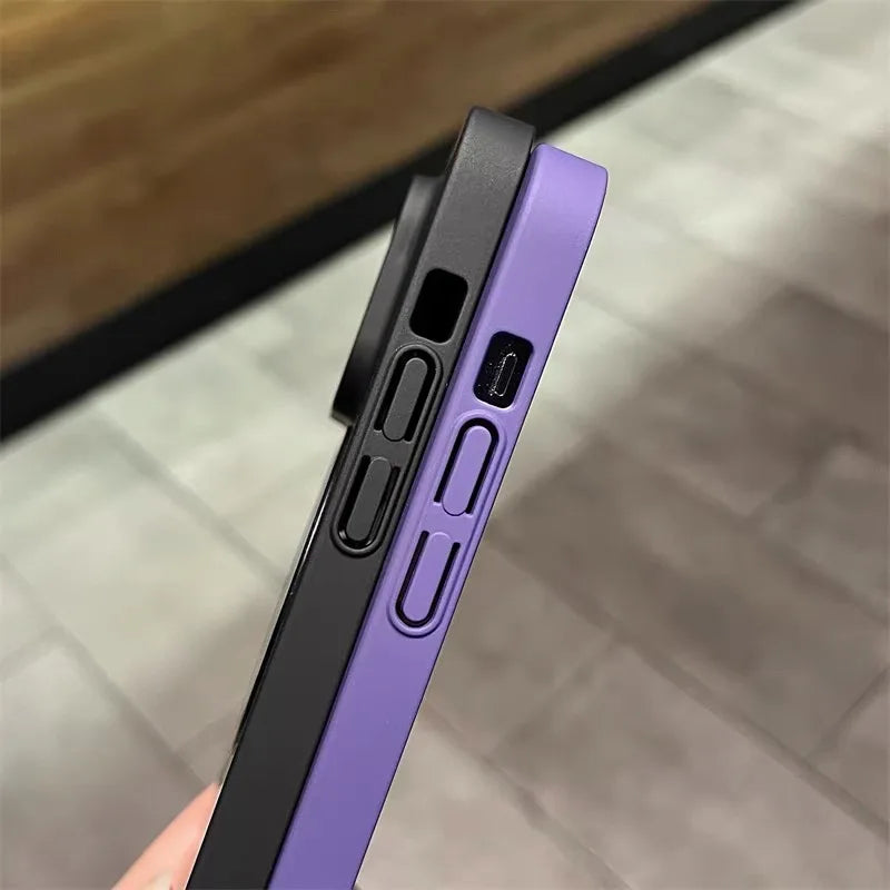 Lens Protection Hard PC Case for iPhone