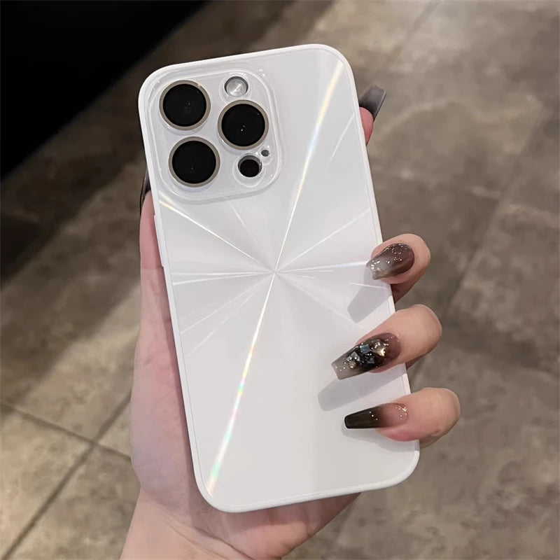 Colorful Laser Hard Case For iPhone