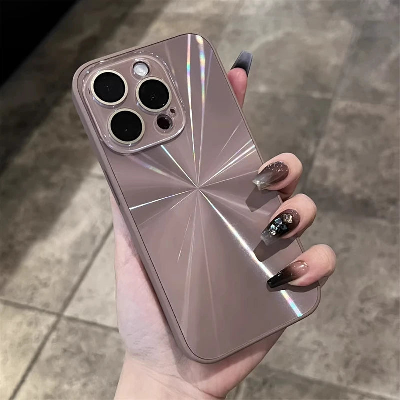 Colorful Laser Hard Case For iPhone