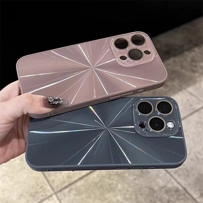 Colorful Laser Hard Case For iPhone