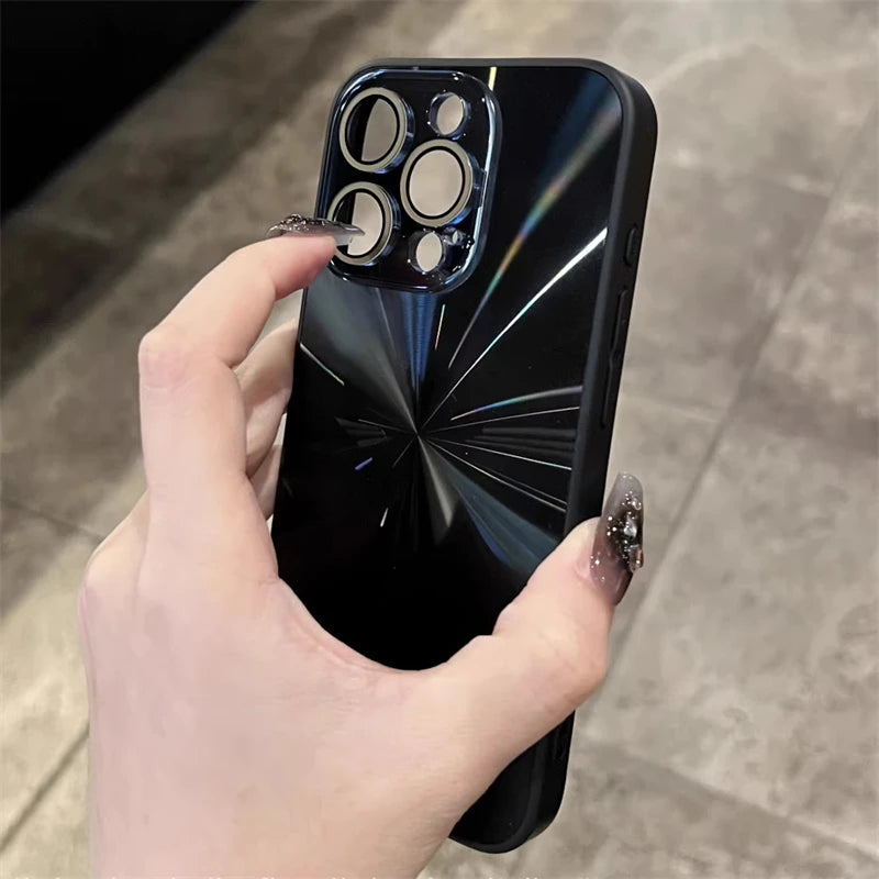 Colorful Laser Hard Case For iPhone