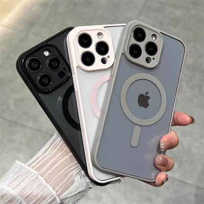 Clear Shockproof Hard Case For iPhone