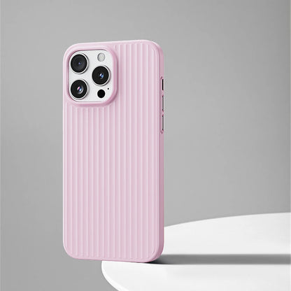 Corrugated Pattern Matte Case For iPhone