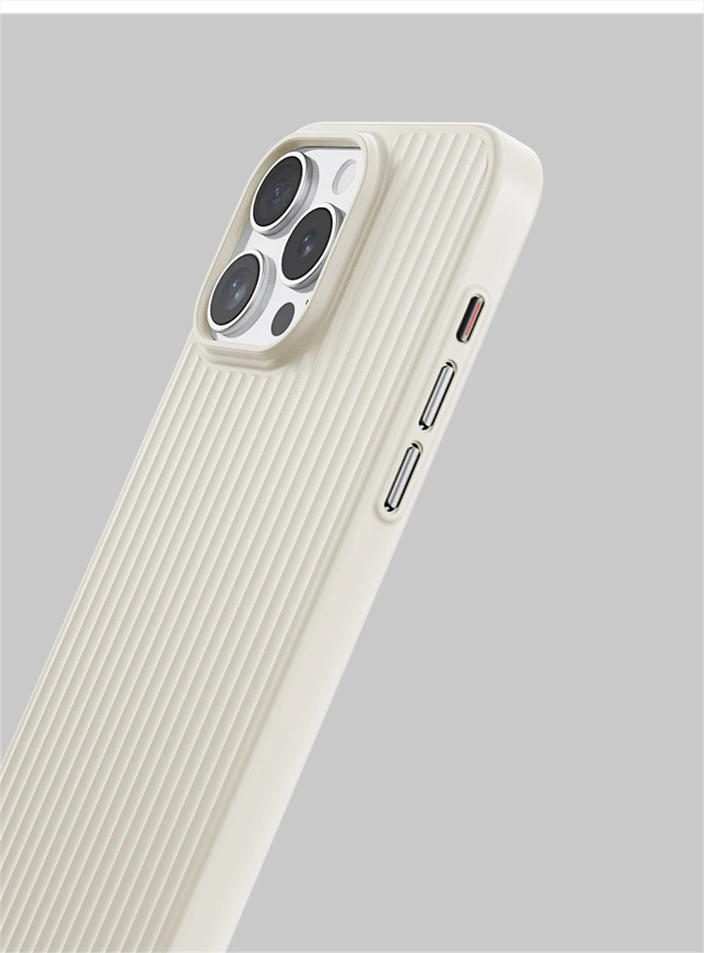 Corrugated Pattern Matte Case For iPhone