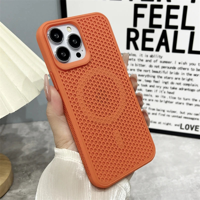 Heat Dissipation Mesh Case For iPhone