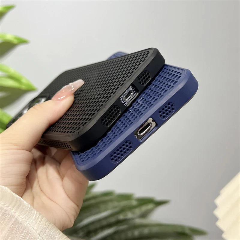 Heat Dissipation Mesh Case For iPhone