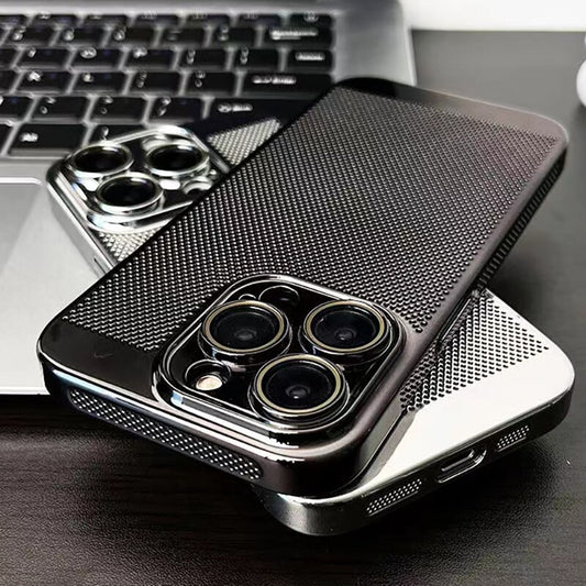 Heat Dissipation Plating Hard Case For iPhone