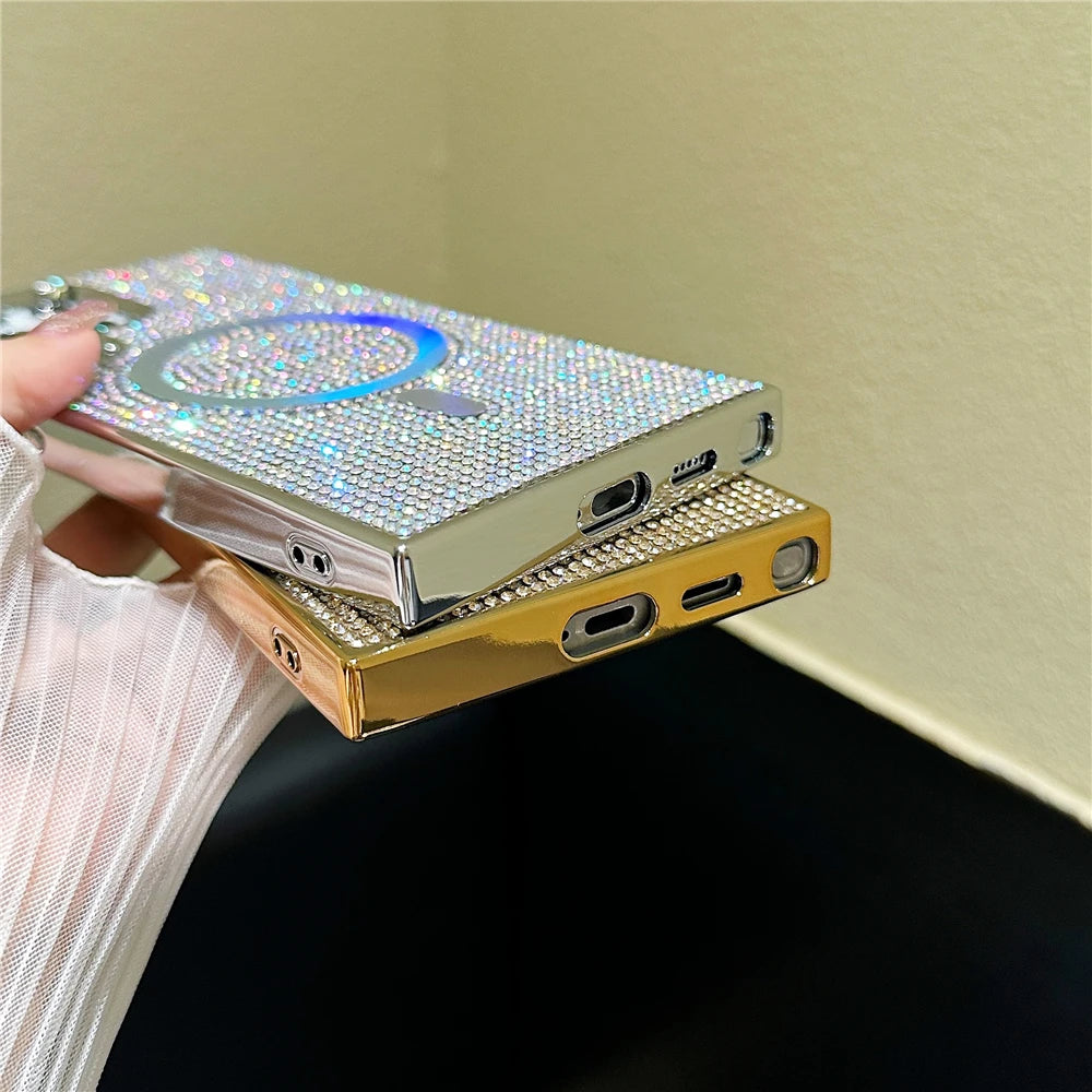 Glitter Shockproof Soft Case For Samsung Galaxy