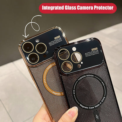 Cooling Lens Protection Plating Case for iPhone