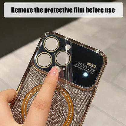 Cooling Lens Protection Plating Case for iPhone