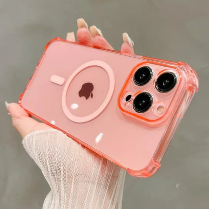 Shockproof Clear Silicone Case For iPhone