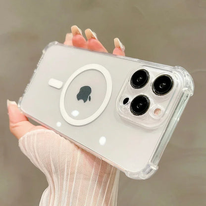 Shockproof Clear Silicone Case For iPhone