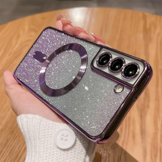 Gradient Glitter Soft Case For Samsung Galaxy