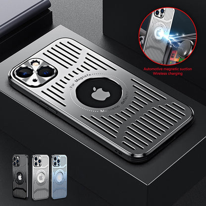 Metal Heat Dissipation Breathable Case for iPhone