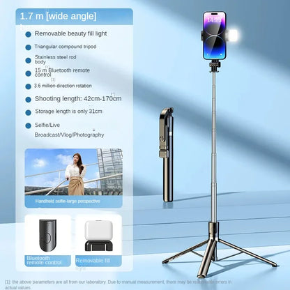 Bluetooth Shooting Handheld Portable Selfie Stick