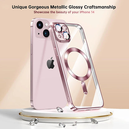 Plating Soft Clear Case For iPhone