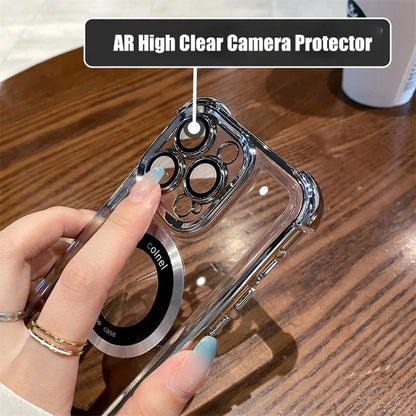 Electroplated Anti-fall Airbag Protective Case for iPhone