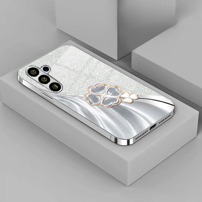 Four-leaf Clover Pattern Hard Case for Samsung