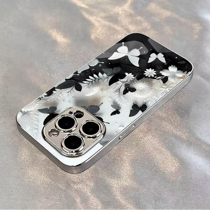 Butterfly Pattern Hard Case for iPhone