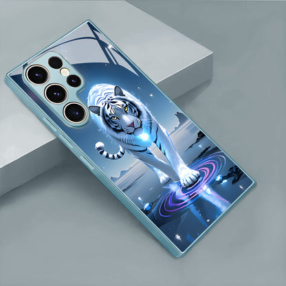 White Tiger Pattern Hard Case for Samsung