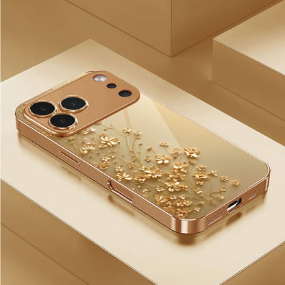 Floral Pattern Hard Case for iPhone