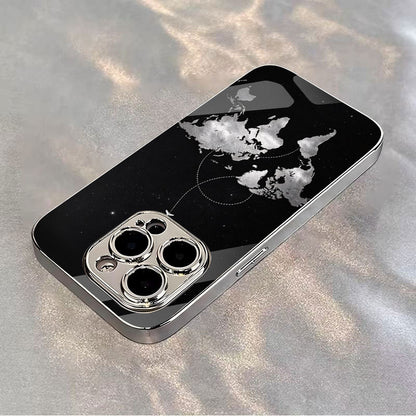 Wanderlust World Map Case for iPhone