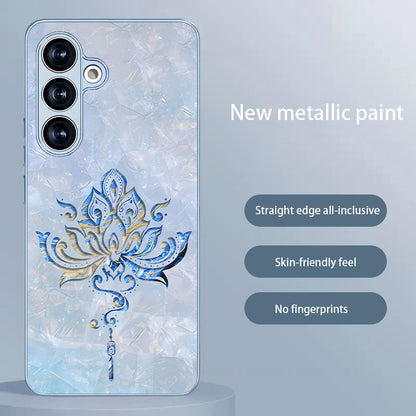 Lotus Pattern Hard Case for Samsung