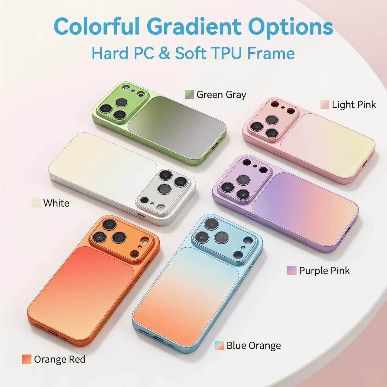 Gradient Glitter Iridescent Case for iPhone