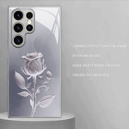 Rose Pattern Hard Case for Samsung