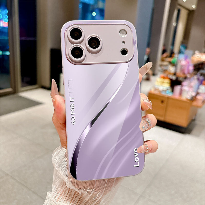Vibrant Curves Pattern Hard Case for iPhone