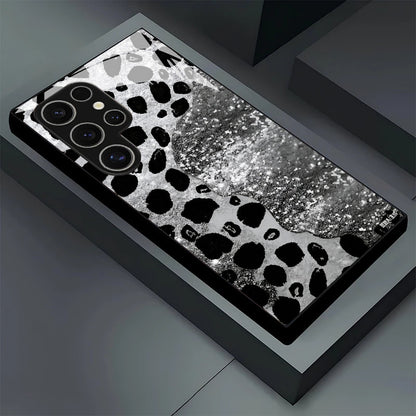 Shiny Leopard Print Pattern Hard Case for Samsung