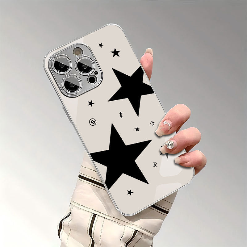 Star Pattern Hard Case for iPhone