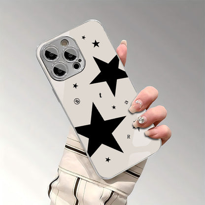 Star Pattern Hard Case for iPhone