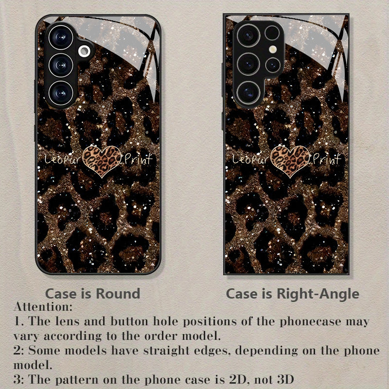 Love Leopard-print Pattern Hard Case for Samsung