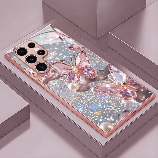 Pearl Butterfly Hard Case for Samsung