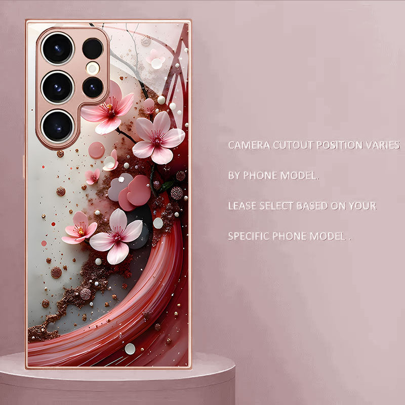 Peach Blossom Pattern Hard Case for Samsung