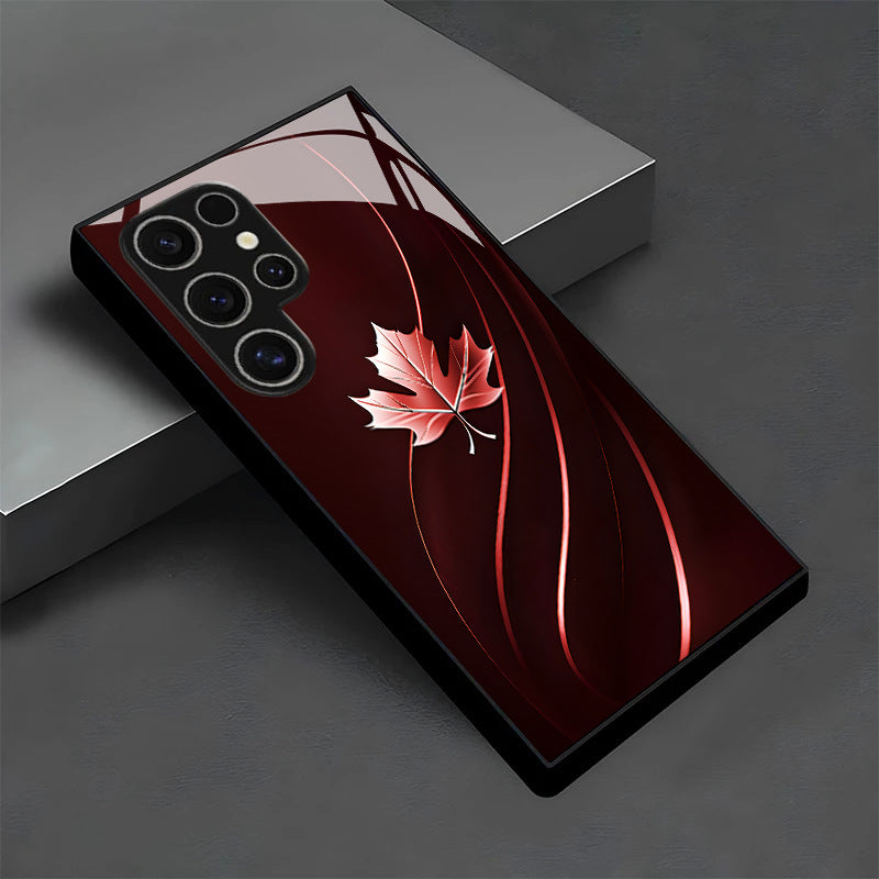 Maple Leaf Pattern Case for Samsung