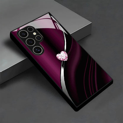 Sparkling Heart Hard Case for Samsung