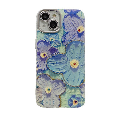 Oil Painting Style Shockproof Case for iPhone